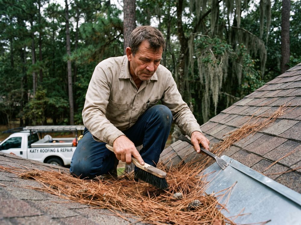 Roofing technician dispatch in Green Trails & Memorial Parkway
