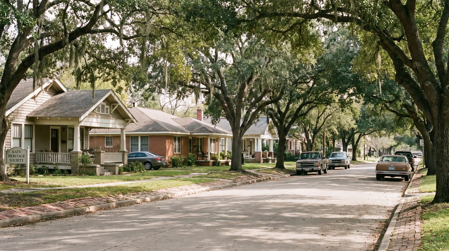 Old Town Katy & Cane Island community