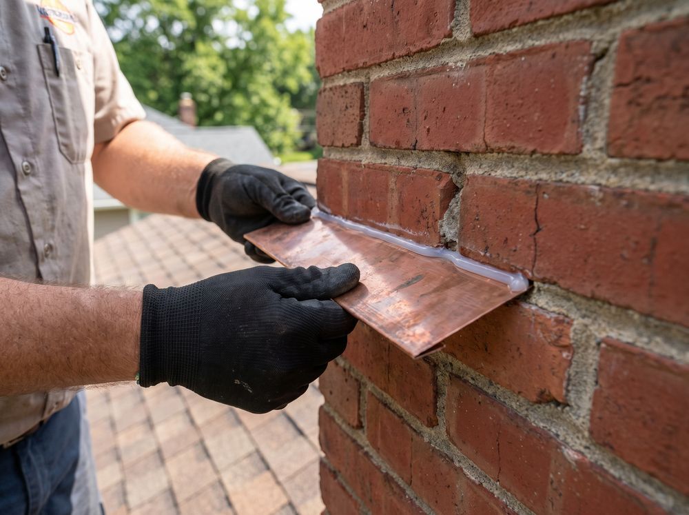 Chimney Flashing Repair in Katy, TX